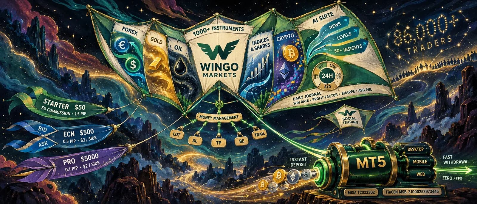 تصویر کاور وینگو مارکتس | Wingo Markets