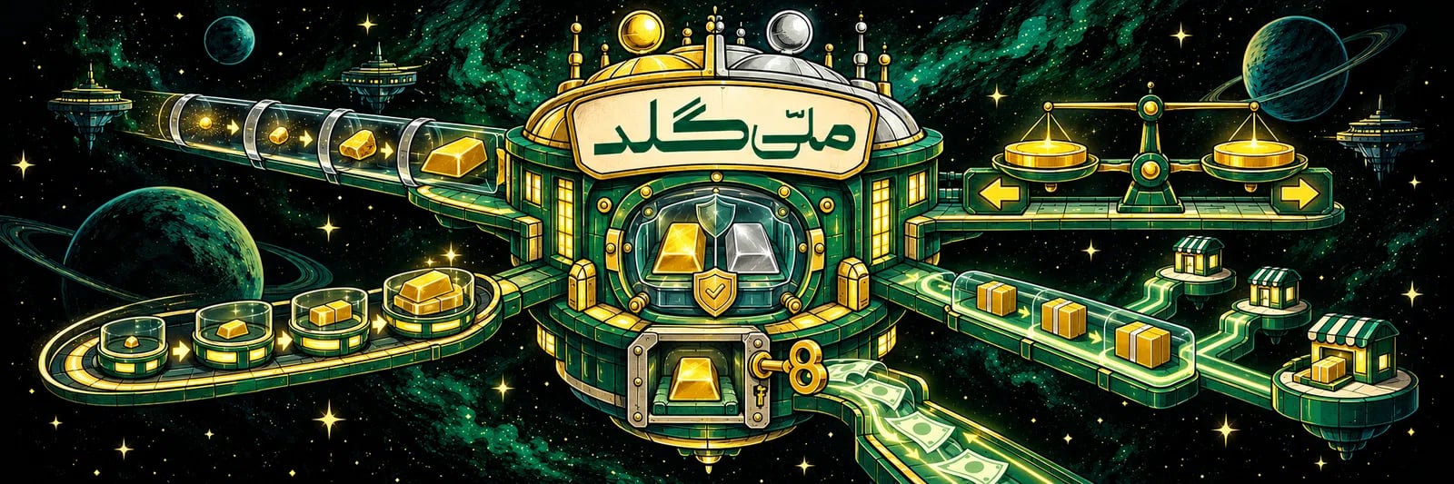 تصویر کاور ملی گلد | Melligold